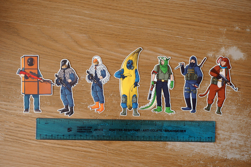 Counter Strike Halloween Vinyl Stickers