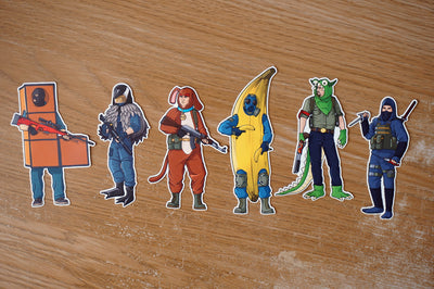 Counter Strike Halloween Vinyl Stickers