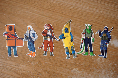 Counter Strike Halloween Vinyl Stickers