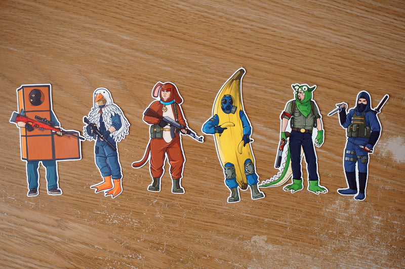 Counter Strike Halloween Vinyl Stickers