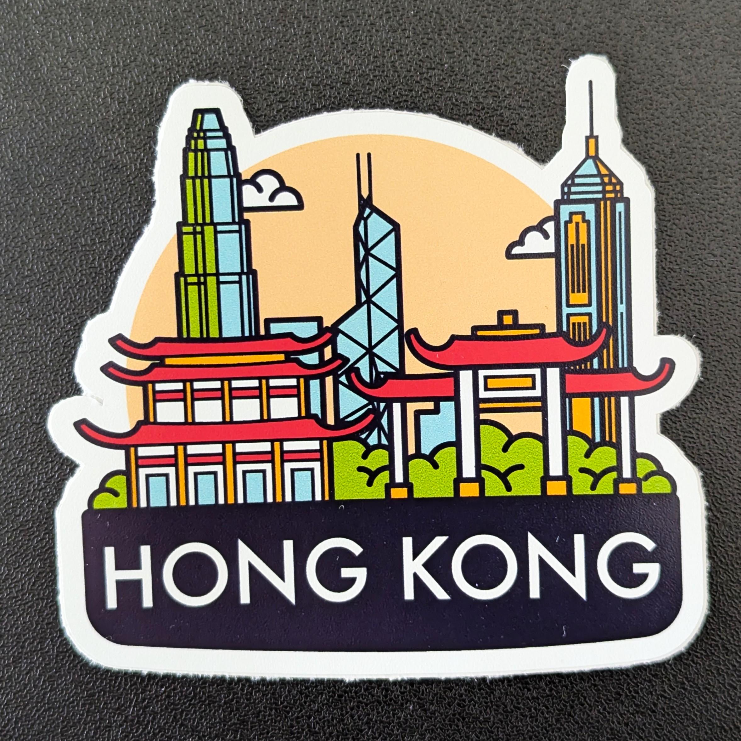 Hk Sticker Tan Hong Kong 3