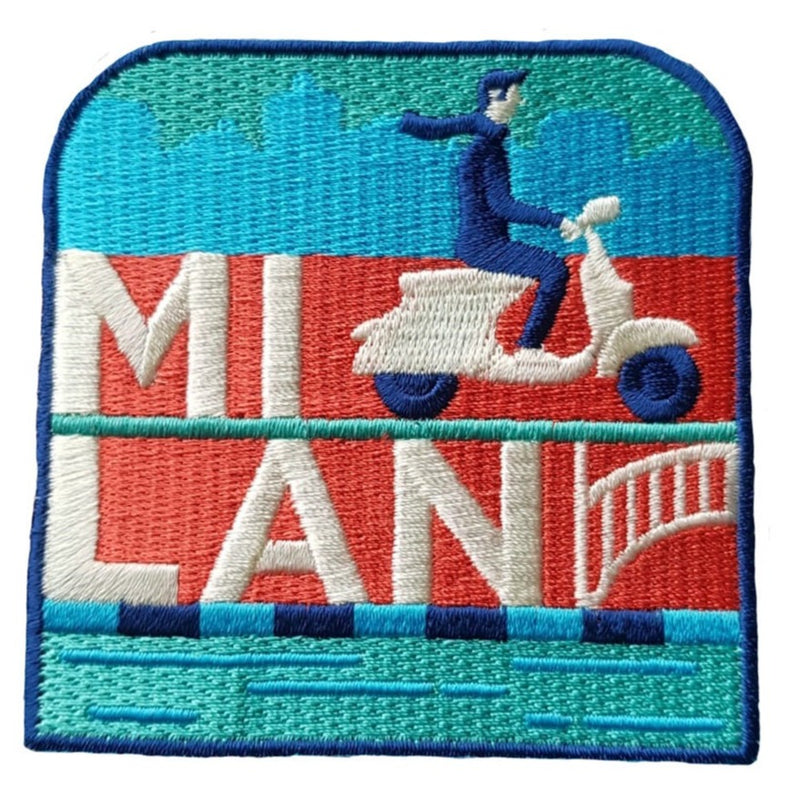 Milan Italy Patch