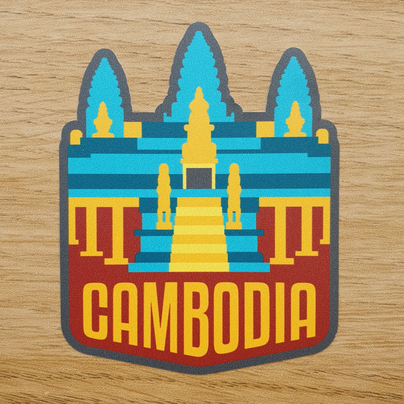 Cambodia Vinyl Sticker