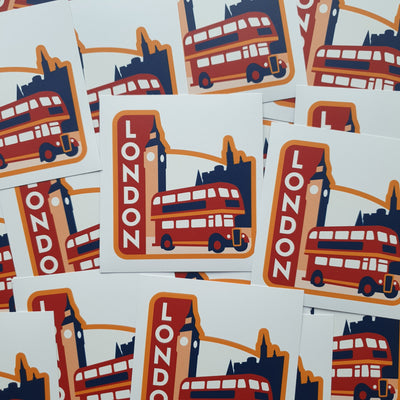 London Vinyl Sticker