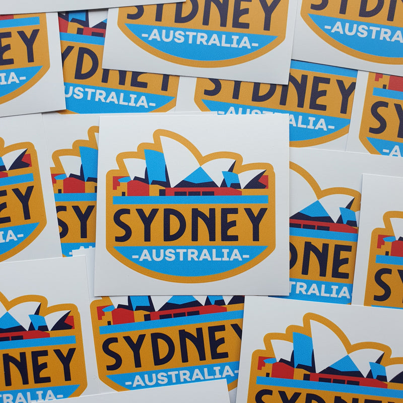 Sydney Australia Vinyl Sticker