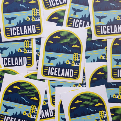 Iceland Vinyl Sticker