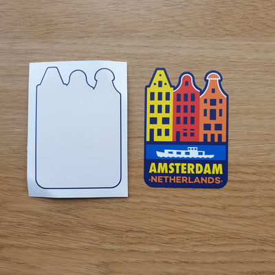 Amsterdam Vinyl Sticker