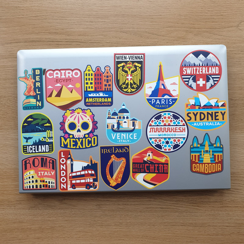 Amsterdam Vinyl Sticker