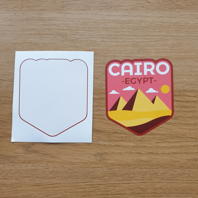 Cairo Egypt Vinyl Sticker