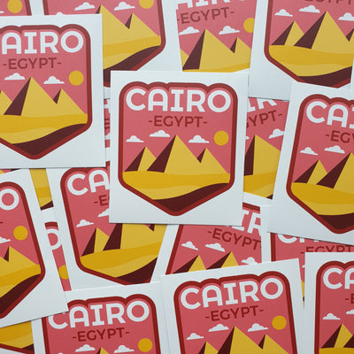 Cairo Egypt Vinyl Sticker