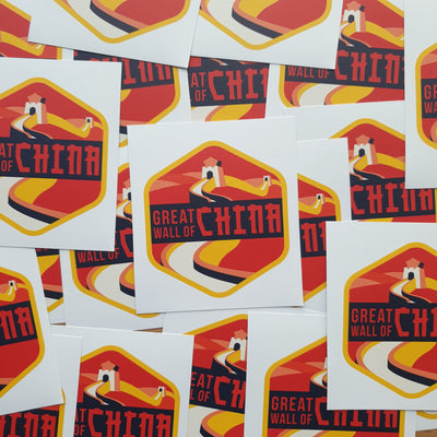 China Vinyl Sticker