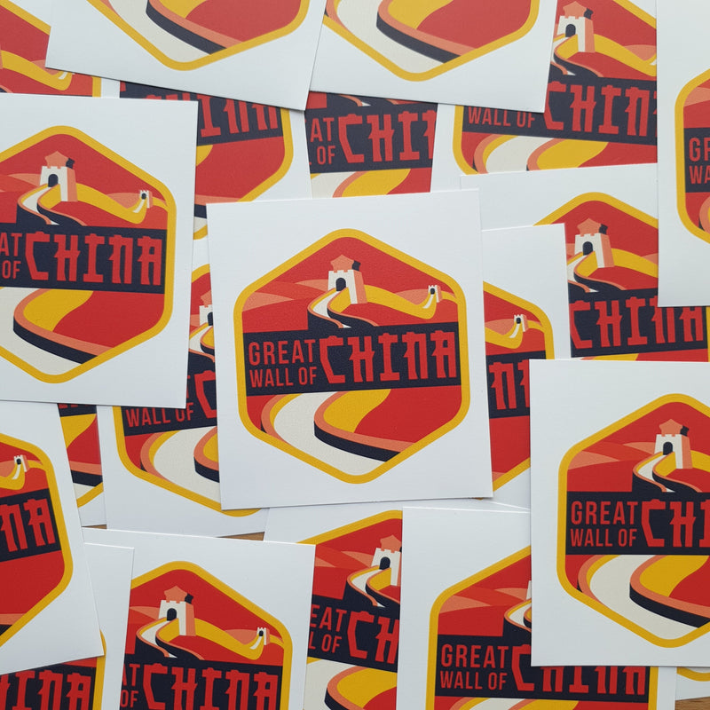 China Vinyl Sticker