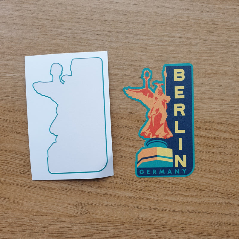 Berlin Germany Vinyl Sticker