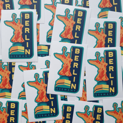 Berlin Germany Vinyl Sticker