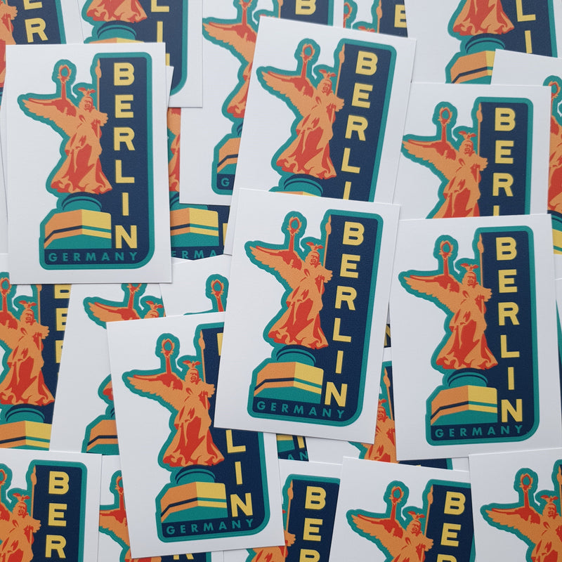 Berlin Germany Vinyl Sticker