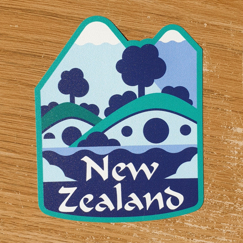 New Zealand Vinyl Sticker