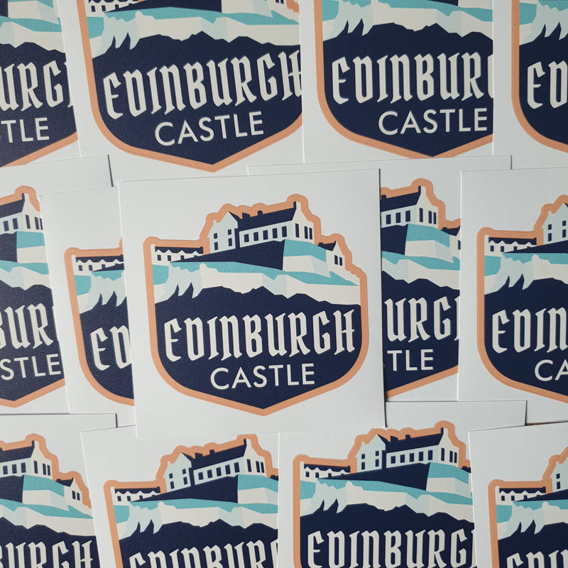 Edinburgh Scotland Vinyl Sticker