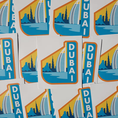 Dubai Vinyl Sticker
