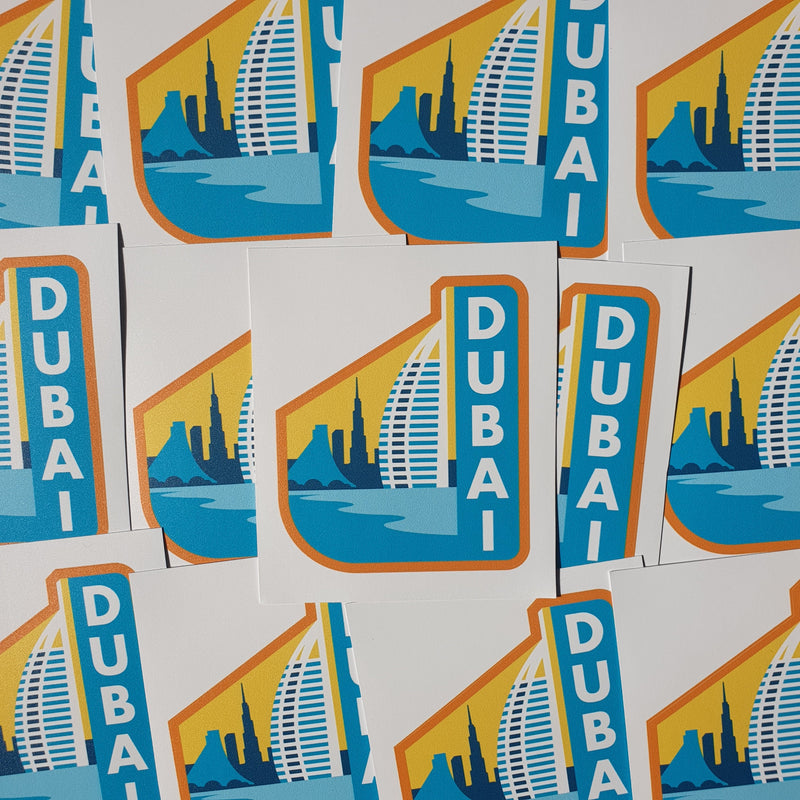 Dubai Vinyl Sticker