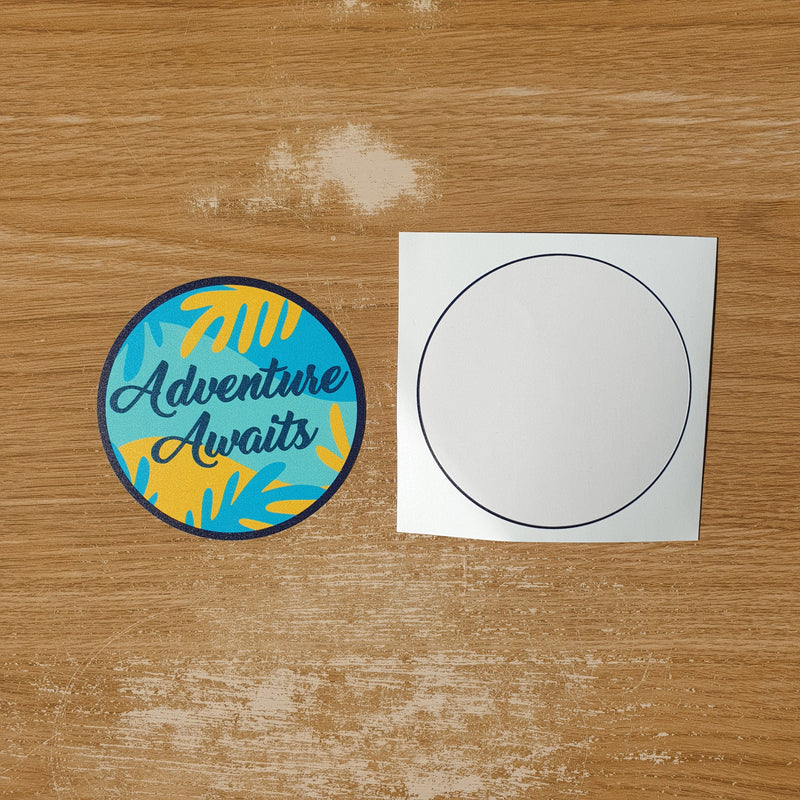 Adventure Awaits Vinyl Sticker