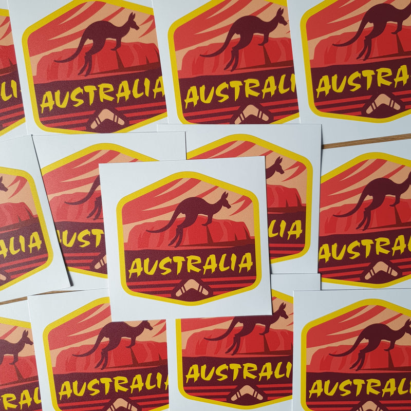 Australia Vinyl Sticker