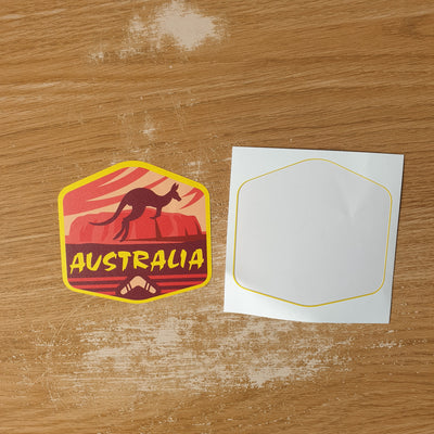 Australia Vinyl Sticker