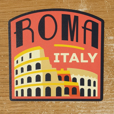 Roma Italy Vinyl Sticker