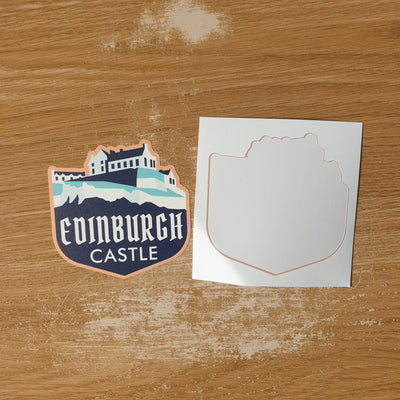 Edinburgh Scotland Vinyl Sticker
