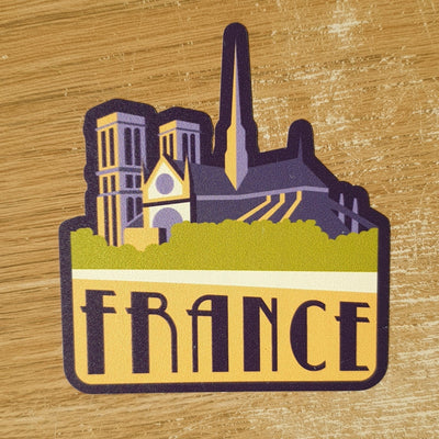 France Vinyl Sticker