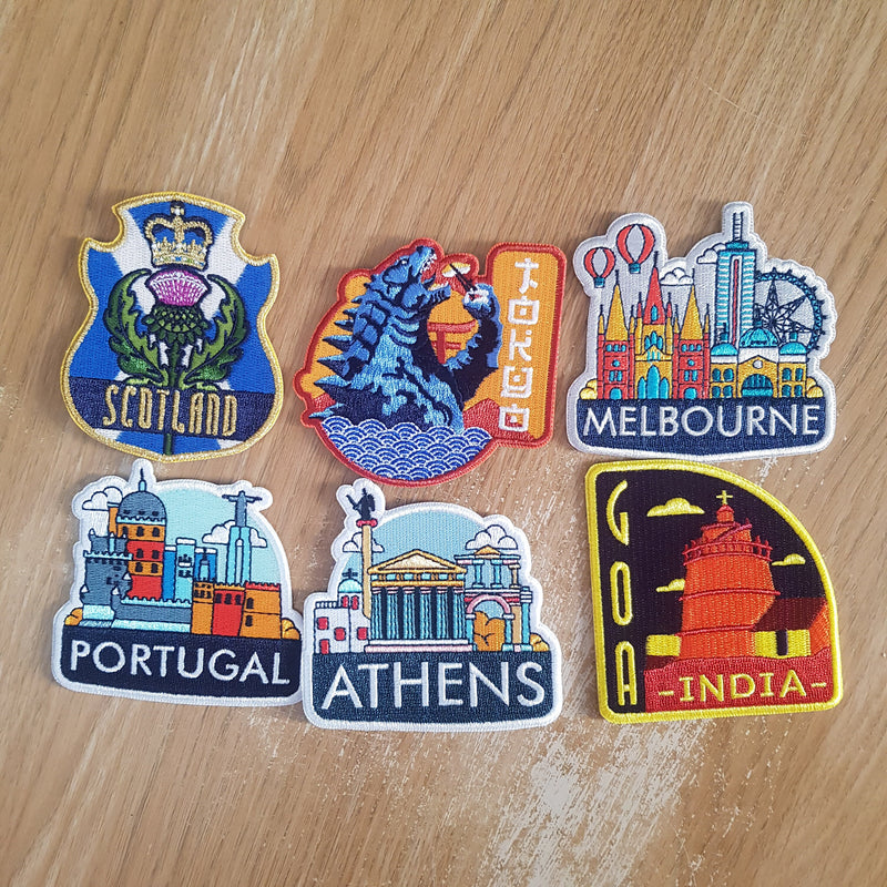 Athens Greece Patch