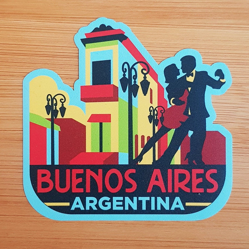 Buenos Aires, Argentina, Vinyl Sticker