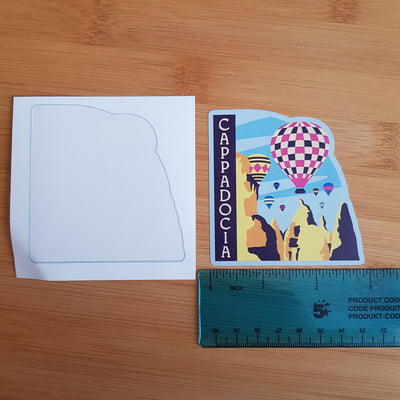 Cappadocia, Türkiye, Vinyl Sticker