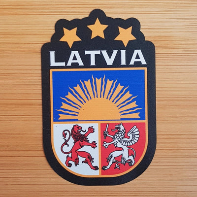 Latvia, Vinyl Sticker