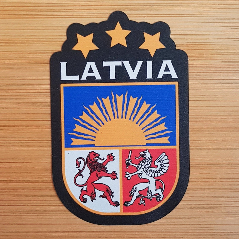 Latvia, Vinyl Sticker