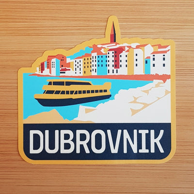 Dubrovnik, Croatia, Vinyl Sticker