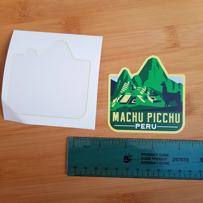 Machu Picchu, Peru, Vinyl Sticker