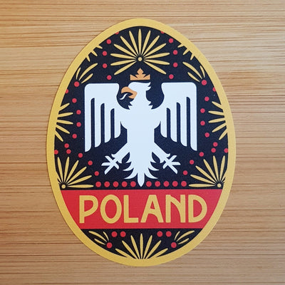 Poland, Vinyl Sticker