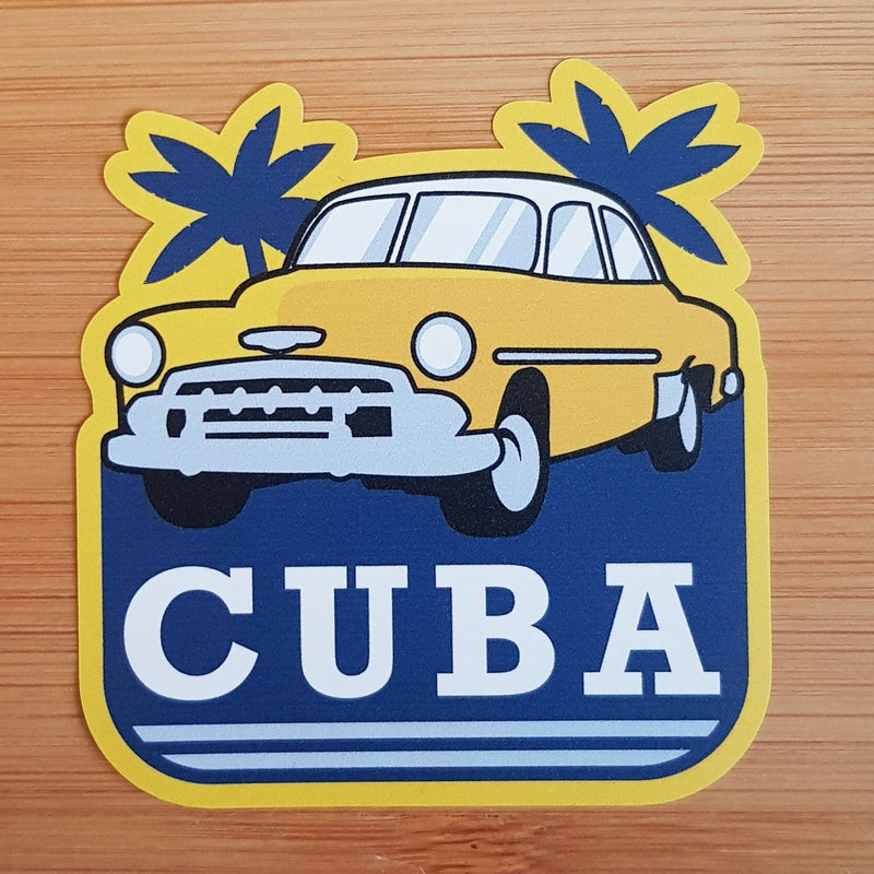 Cuba, Vinyl Sticker