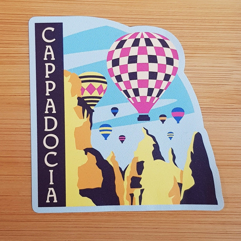 Cappadocia, Türkiye, Vinyl Sticker