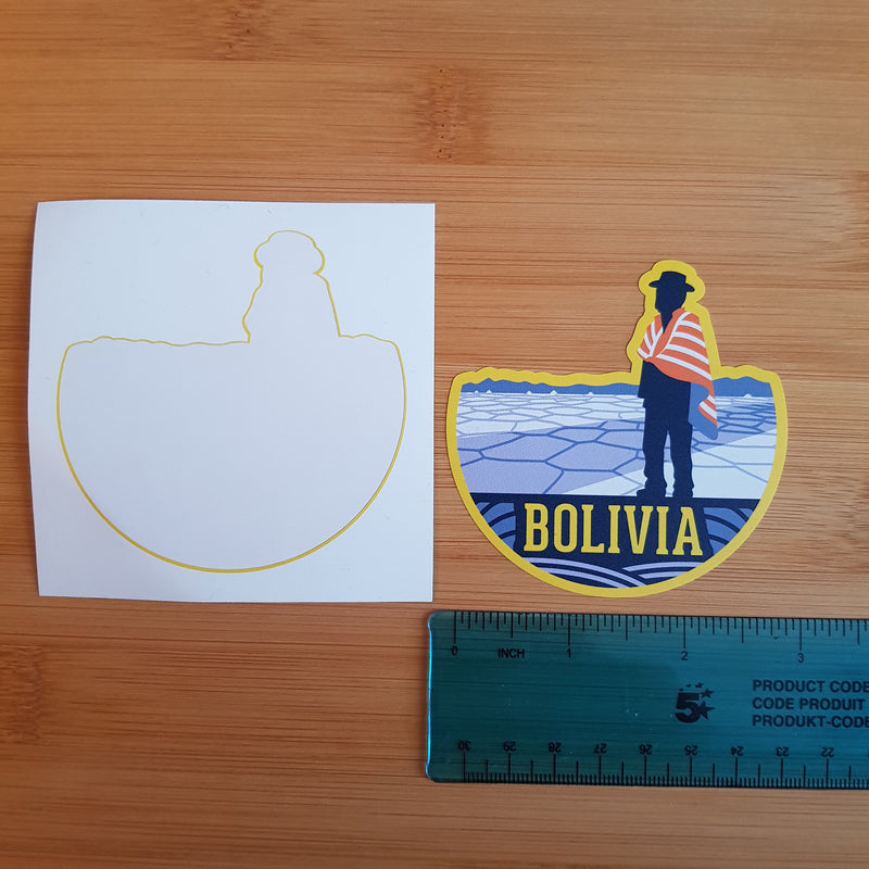 Bolivia, Vinyl Sticker
