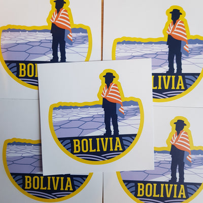 Bolivia, Vinyl Sticker