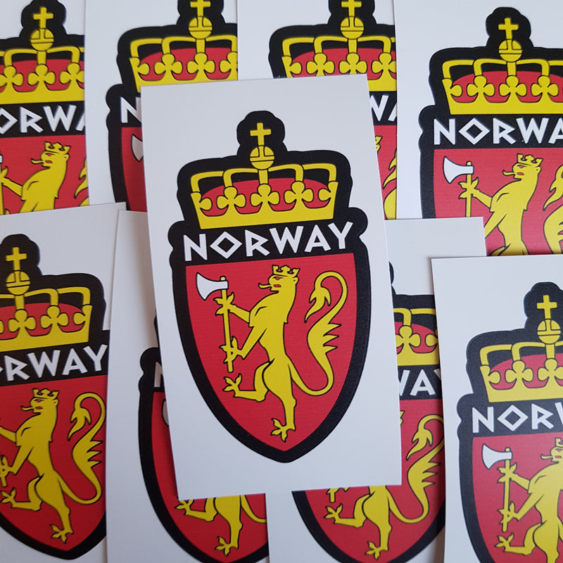Norway Coat of Arms Vinyl Sticker