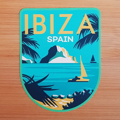Ibiza, Spain Vinyl Sticker