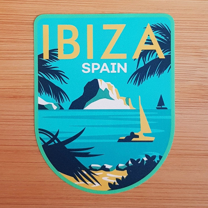 Ibiza, Spain Vinyl Sticker