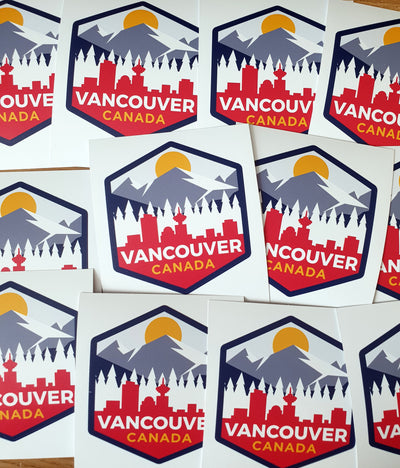 Vancouver Canada Vinyl Sticker