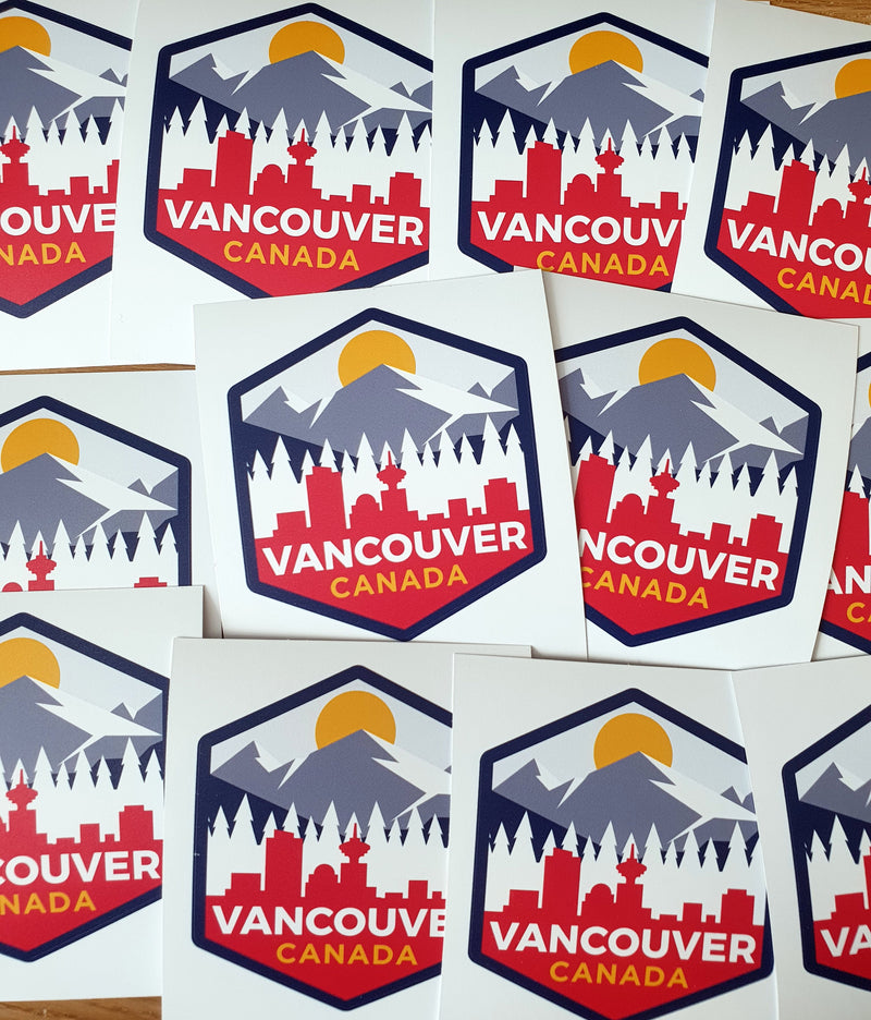 Vancouver Canada Vinyl Sticker