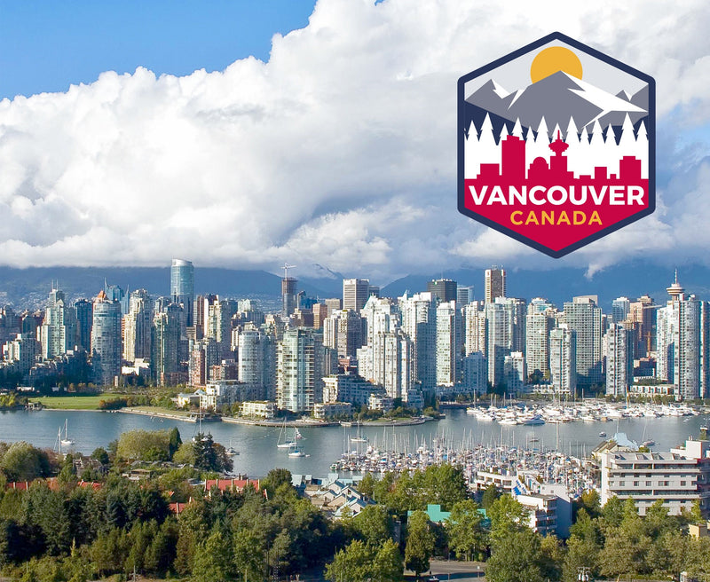 Vancouver Canada Vinyl Sticker
