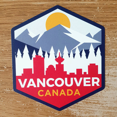 Vancouver Canada Vinyl Sticker