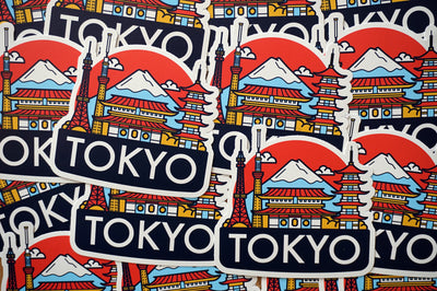 Tokyo Japan Vinyl Sticker