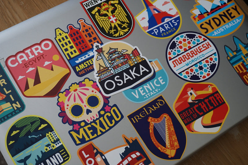 Osaka Japan Vinyl Sticker